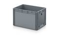 AUER Packaging Skladové otevřené přepravky V euroformátu s průhlednou deskou z akrylového skla EG SKS 64/42 HG Náhledová fotografie 1